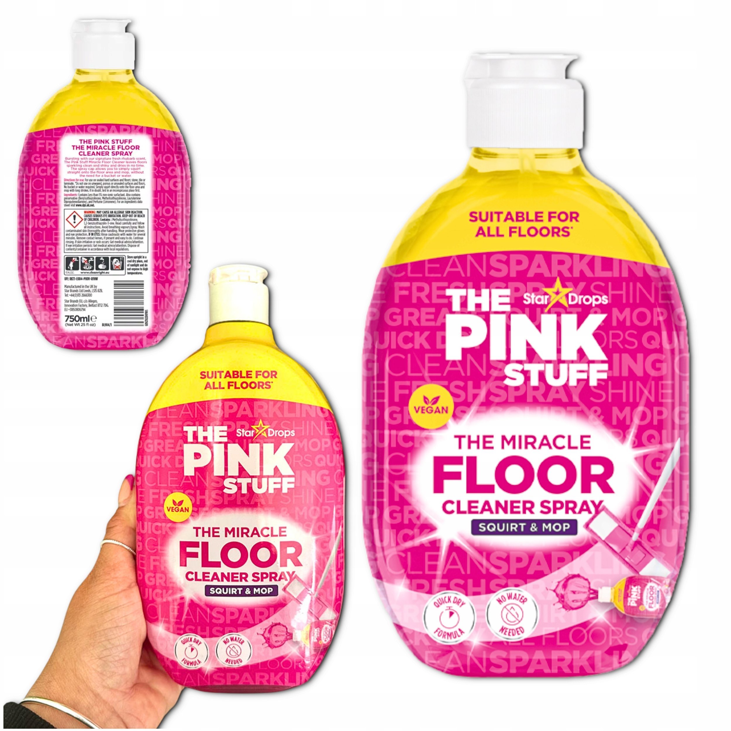 CLEANER FLOOR THEPINKSTUFF DTF 750ML
