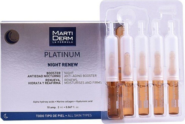 Martiderm Ampułki Martiderm Platinum Night Renew - 10 Jednostki