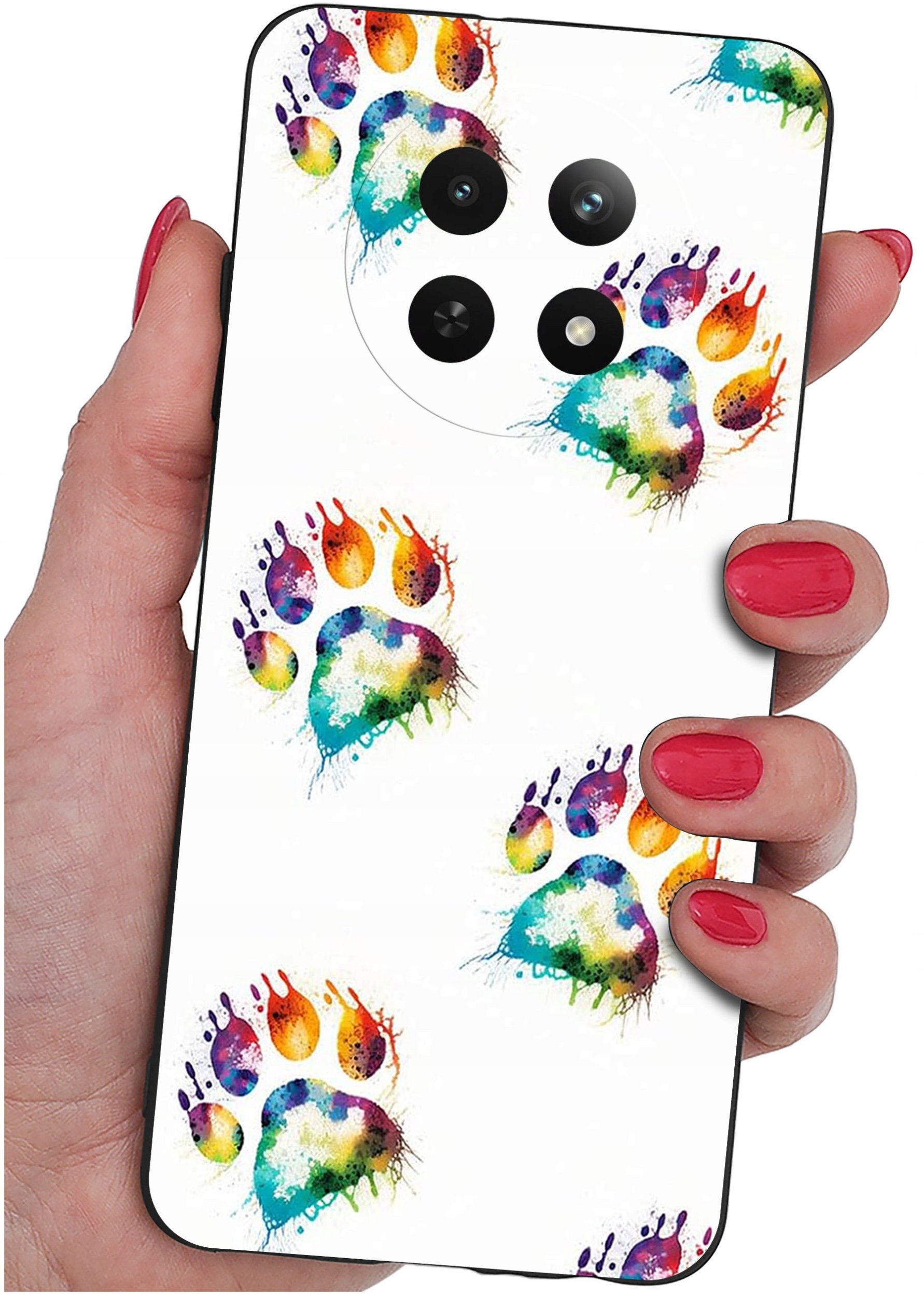 Etui do Realme 12 5G | 12x 5G WZORY |SILIKONOWE MATT CASE + SZKŁO 9H