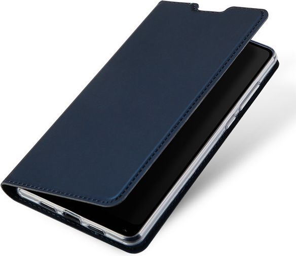 Dux Ducis skin leather SAMSUNG A9 2018 granatowe