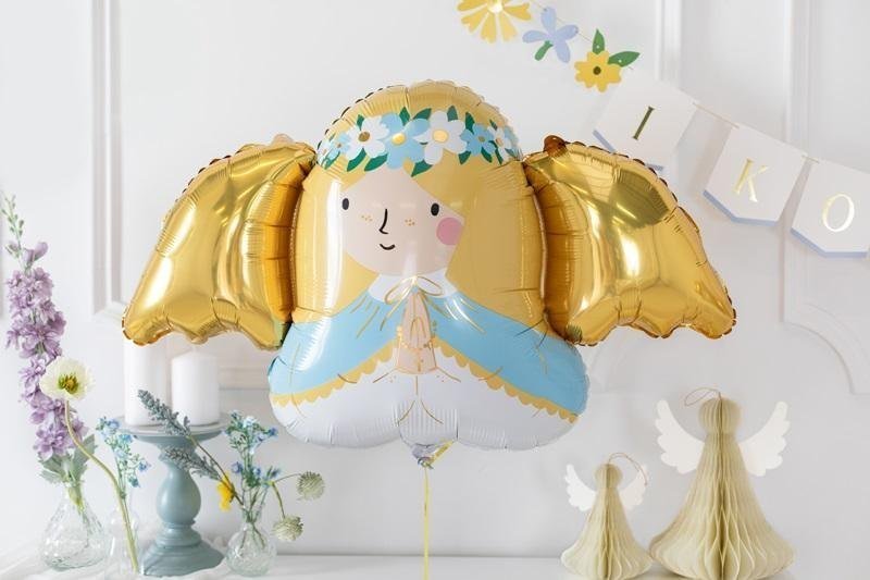 Party Deco Balon foliowy Aniołek 103x58 cm 1szt