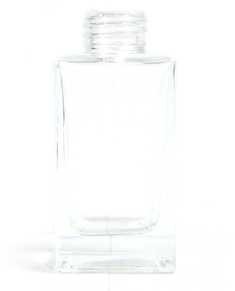 Kwadratowa butelka - Przeźroczysta