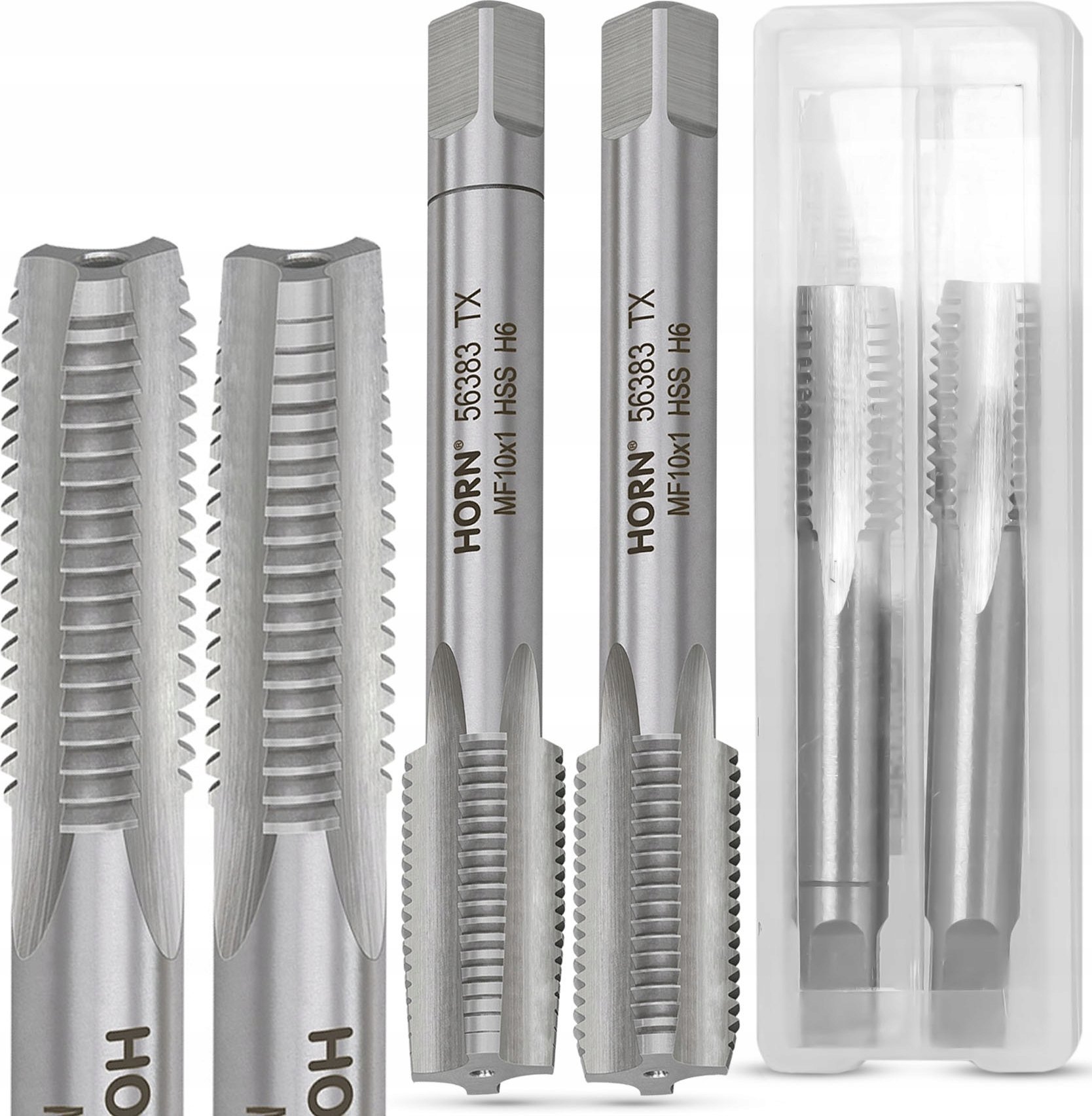 ARTPOL KOMPLET GWINTOWNIKÓW RĘCZNYCH M10x1,00mm 2szt.