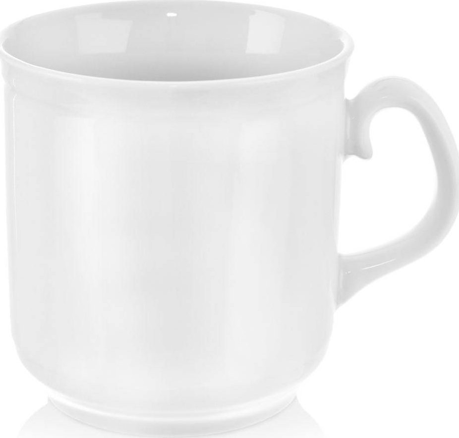 Orion Kubek porcelanowy biały 400 ml