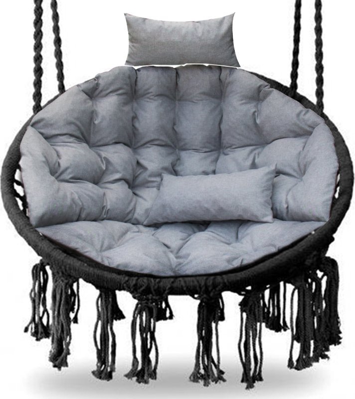 Blomster Poduszka na kokon wiszący fotel PREMIUM - j. szary