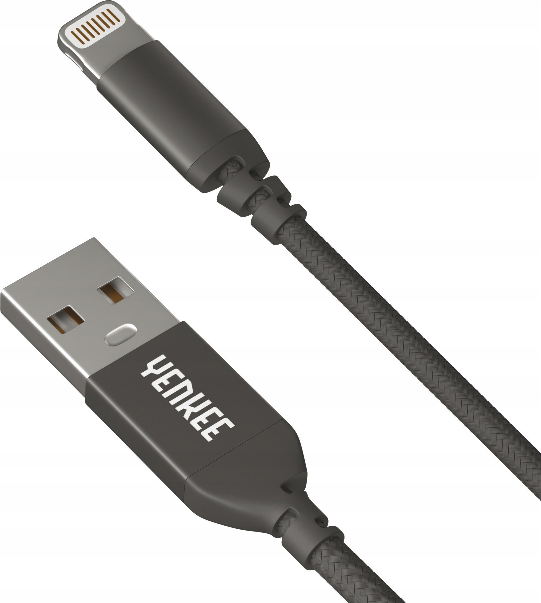 Kabel USB Yenkee USB-A - Lightning 1 m Czarny (30015967)