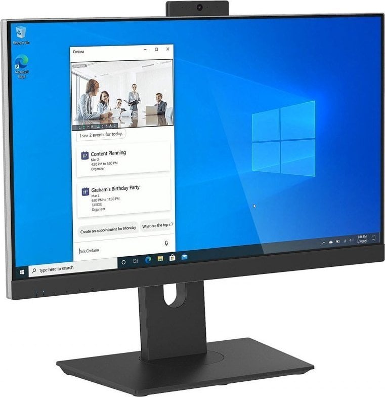 Komputer NTT System Komputer All-in-One NTT AiO 23,8\'\' - i3 12100, 8GB RAM, 512GB SSD, WIFI, DVD, W11 Home