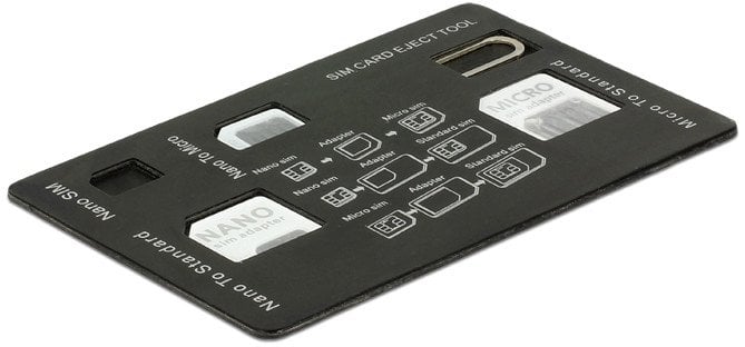 DELOCK SIM Karten Adapterset 4 in 1