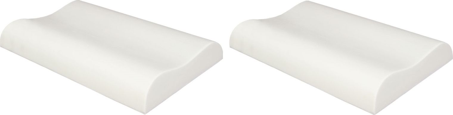 Mollyflex Zestaw 2 poduszek Moontex Cervial, Memory Foam, 42x72 cm
