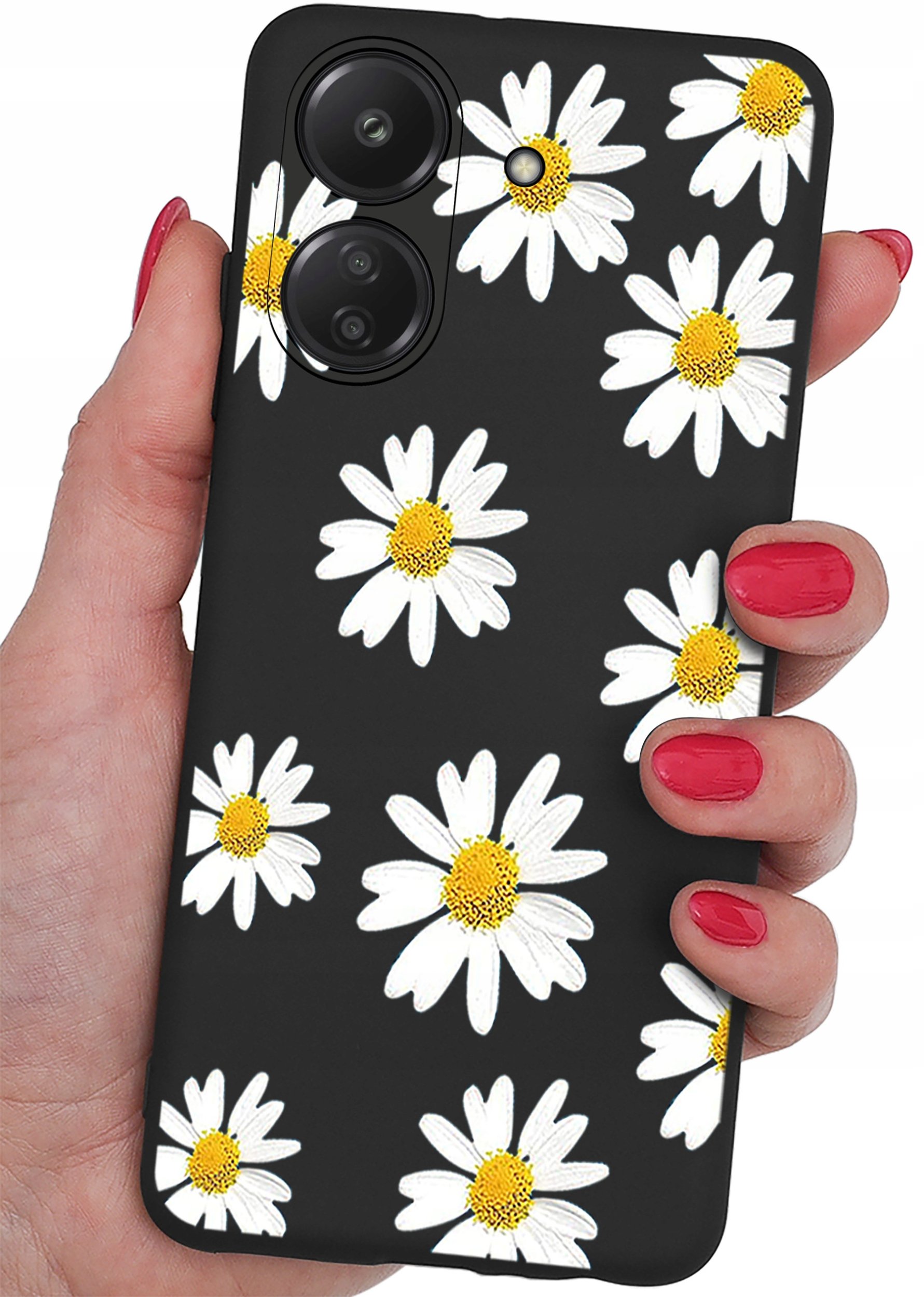 Etui do Xiaomi Redmi 13C | Poco C65 CASE WZORY MATT PLECKI +SZKŁO 9H