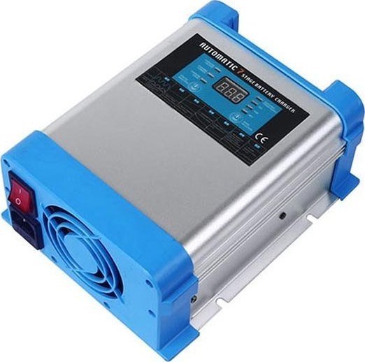 Azo AZO Digital Ładowarka sieciowa 24 V do akumulatorów BC-40 PRO 20A (230V/24V) LCD 7 stopni ładowania