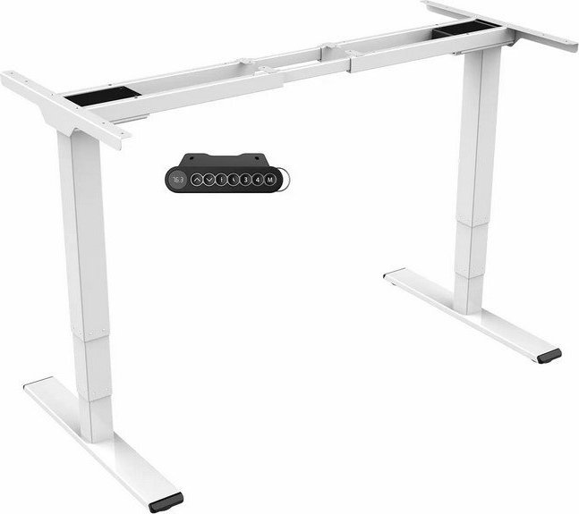 DM Elektrycznie regulowany stelaż z pamięcią 4 pozycji (kolor biały)