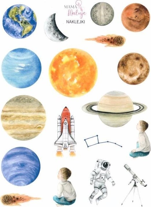 Naklejki Kosmos