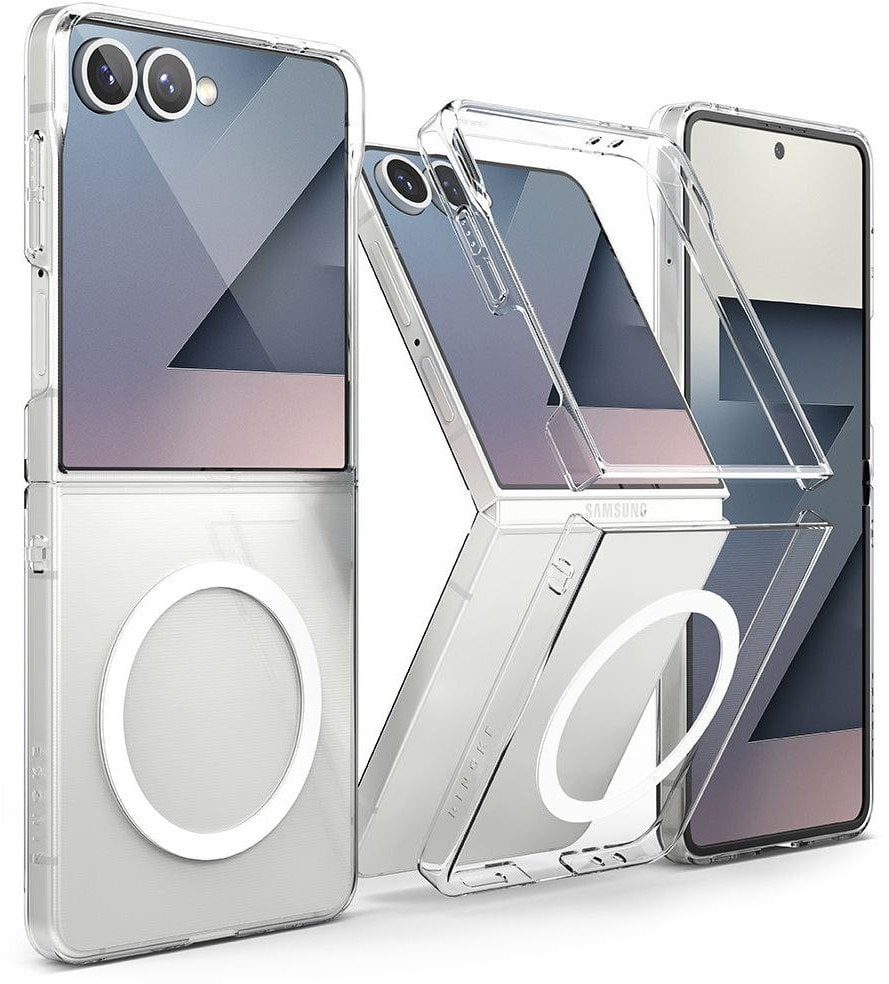 RINGKE SLIM MAGNETIC MAGSAFE GALAXY Z FLIP 7 CLEAR