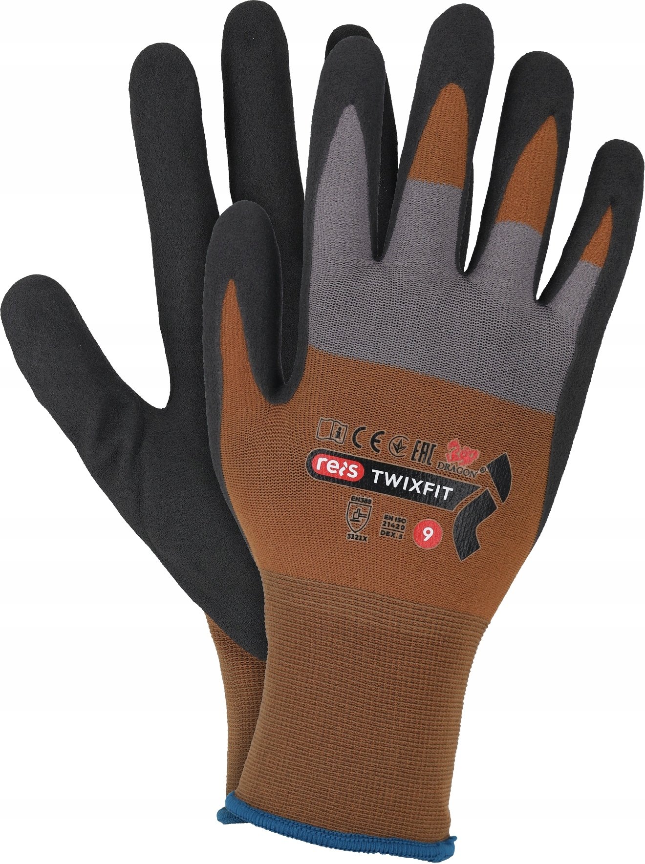Reis TWIXFIT Rękawice ochronne 9