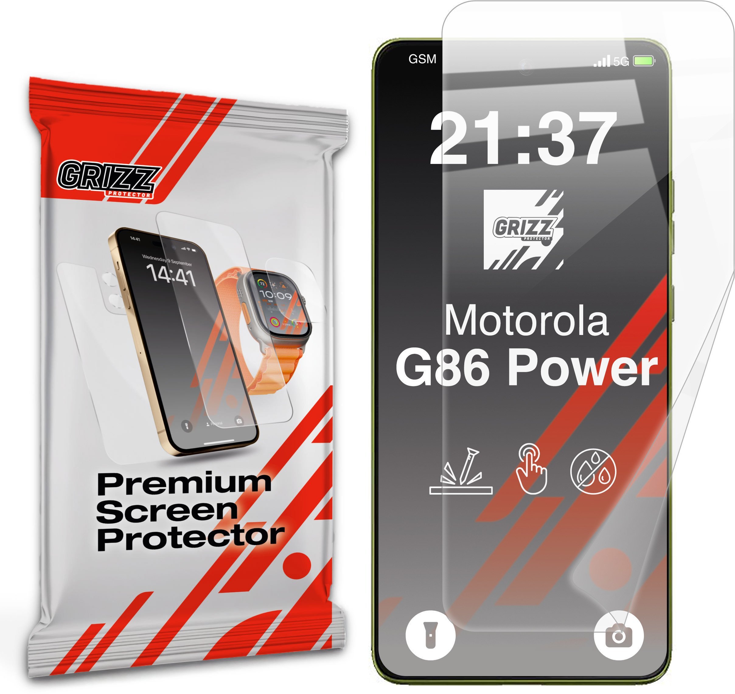 Folia ceramiczna GrizzGlass CeramicFilm do Motorola Moto G86 Power