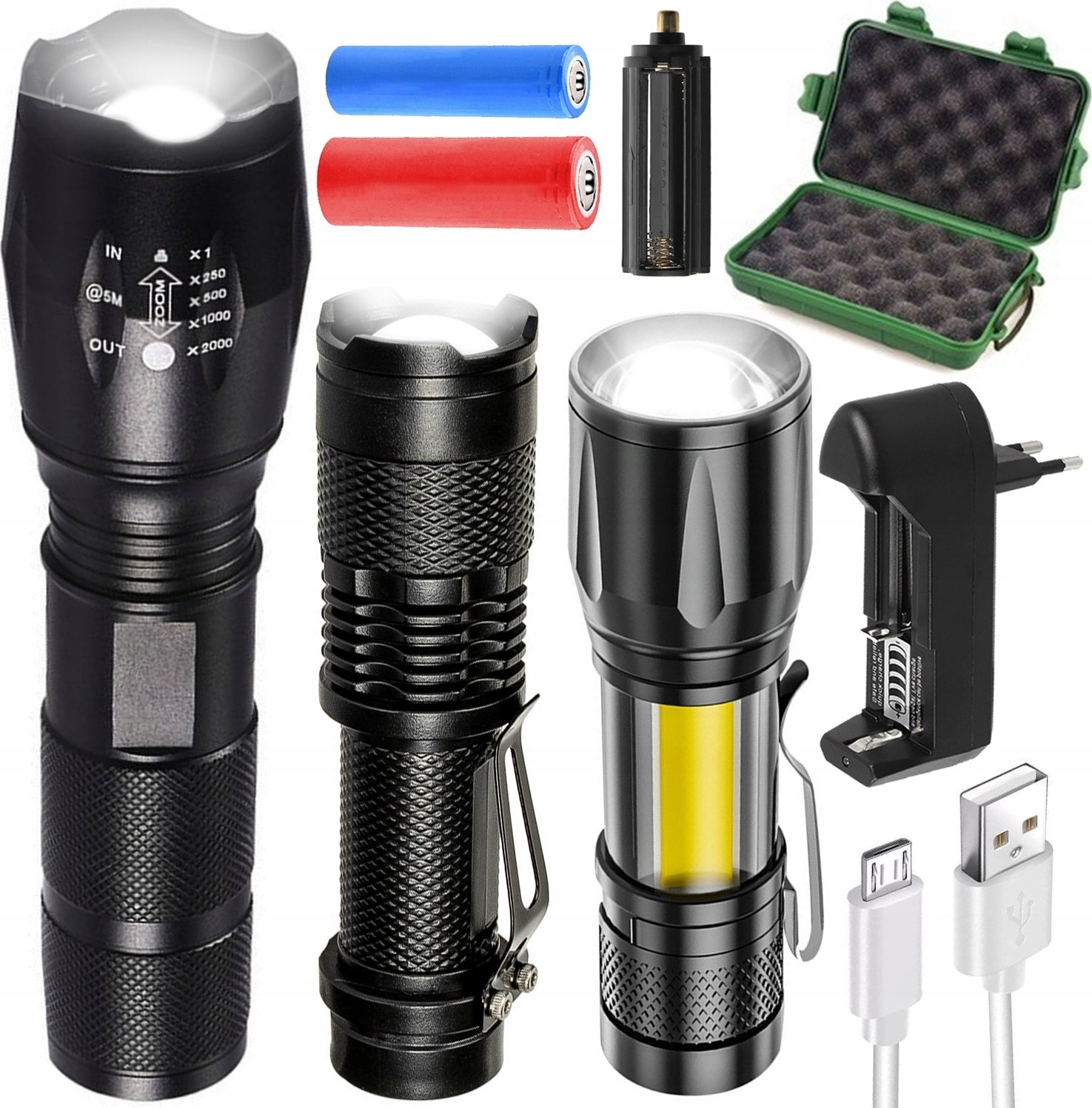 Latarka Logit Z ŁADOWARKĄ W052