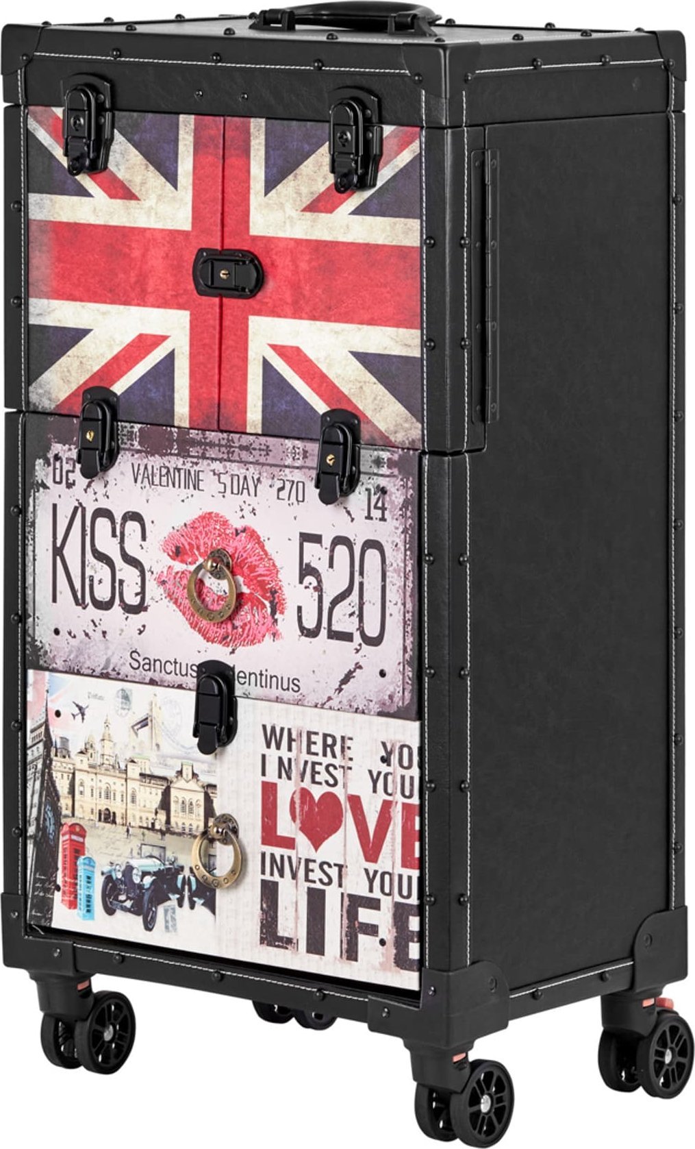 Activeshop Gabbiano pomocnik fryzjerski barberski C12 czarny