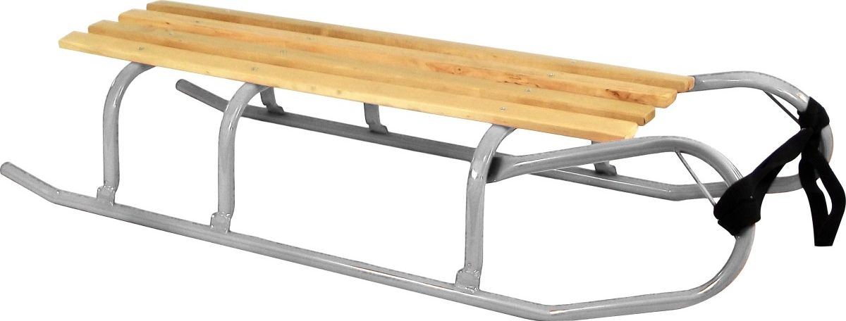 Victoria Sport Sanki metalowe srebrne