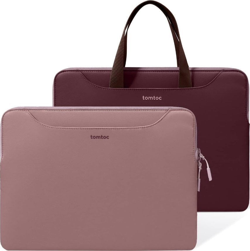 Torba Tomtoc Light-A21 Dual-color Slim Laptop Handbag, 13,5 Inch - Raspberry