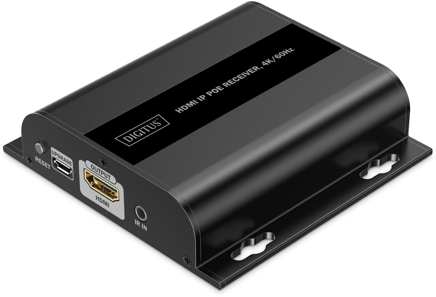 DIGITUS HDMI IP PoE Receiver 4K/60Hz schwarz