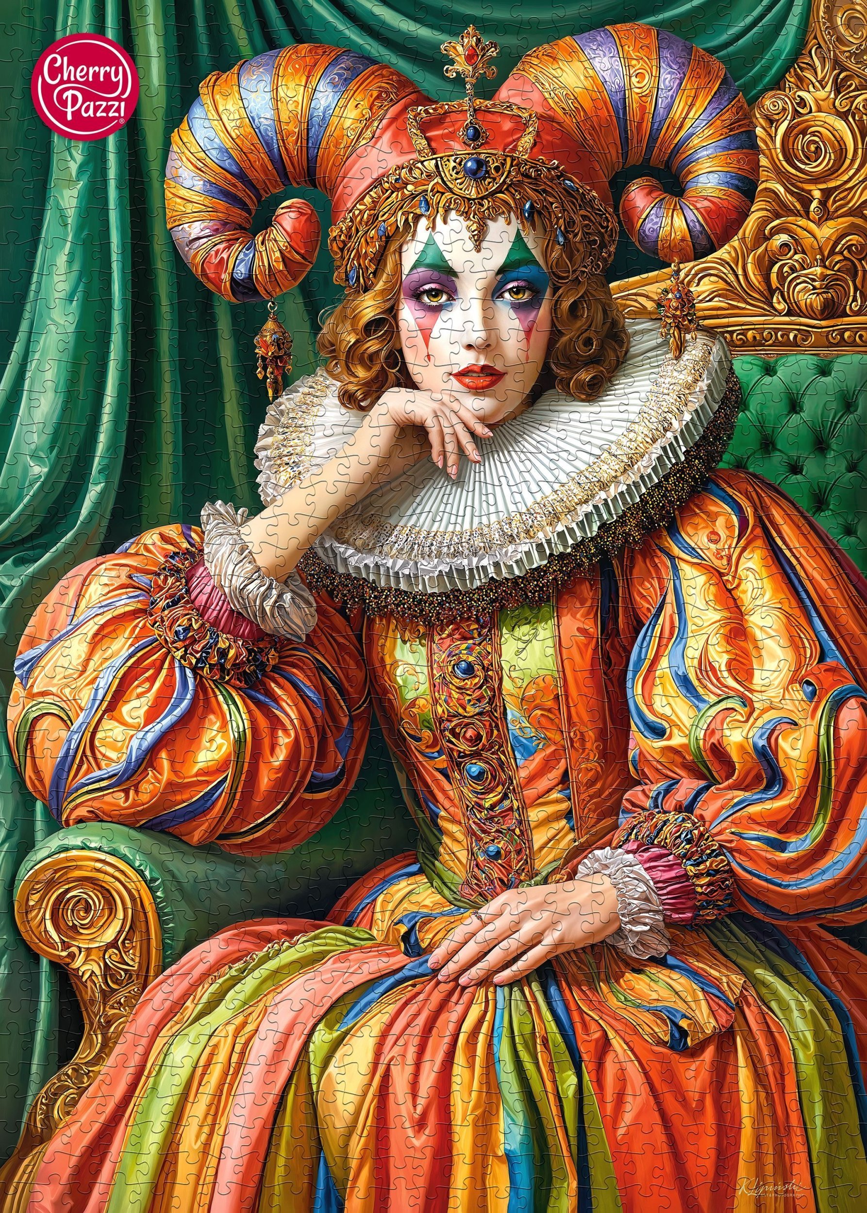 Platon Puzzle 1000 Cherrypazzi Arlequin 31162