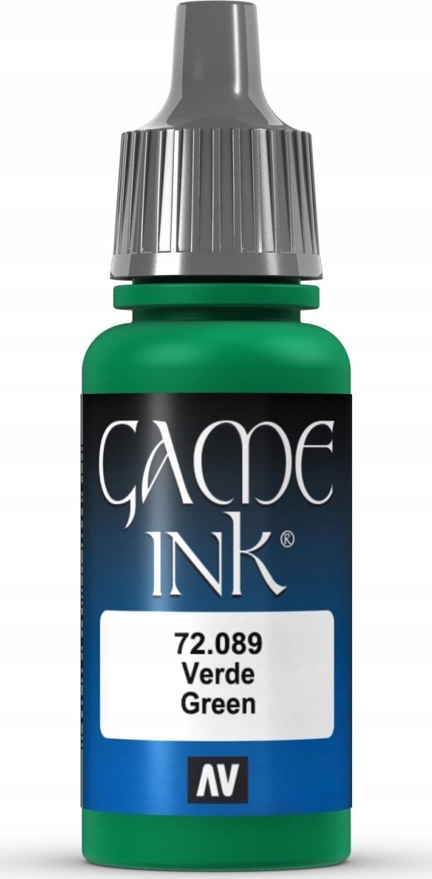 Vallejo Vallejo: 72.089 - Game Color - Ink - Green (18 ml)