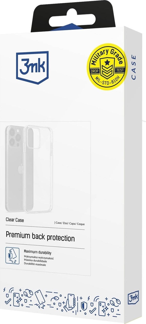 3MK Etui Clear Case do Motorola Moto G75