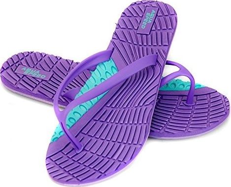 Aqua-Speed Klapki do basenu BAHAMA violet/turquoise 5442 uniwersalny