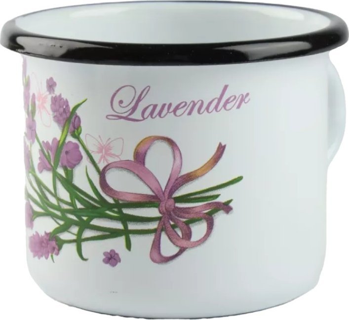 Domex Kubek emaliowany LAWENDA 500 ml