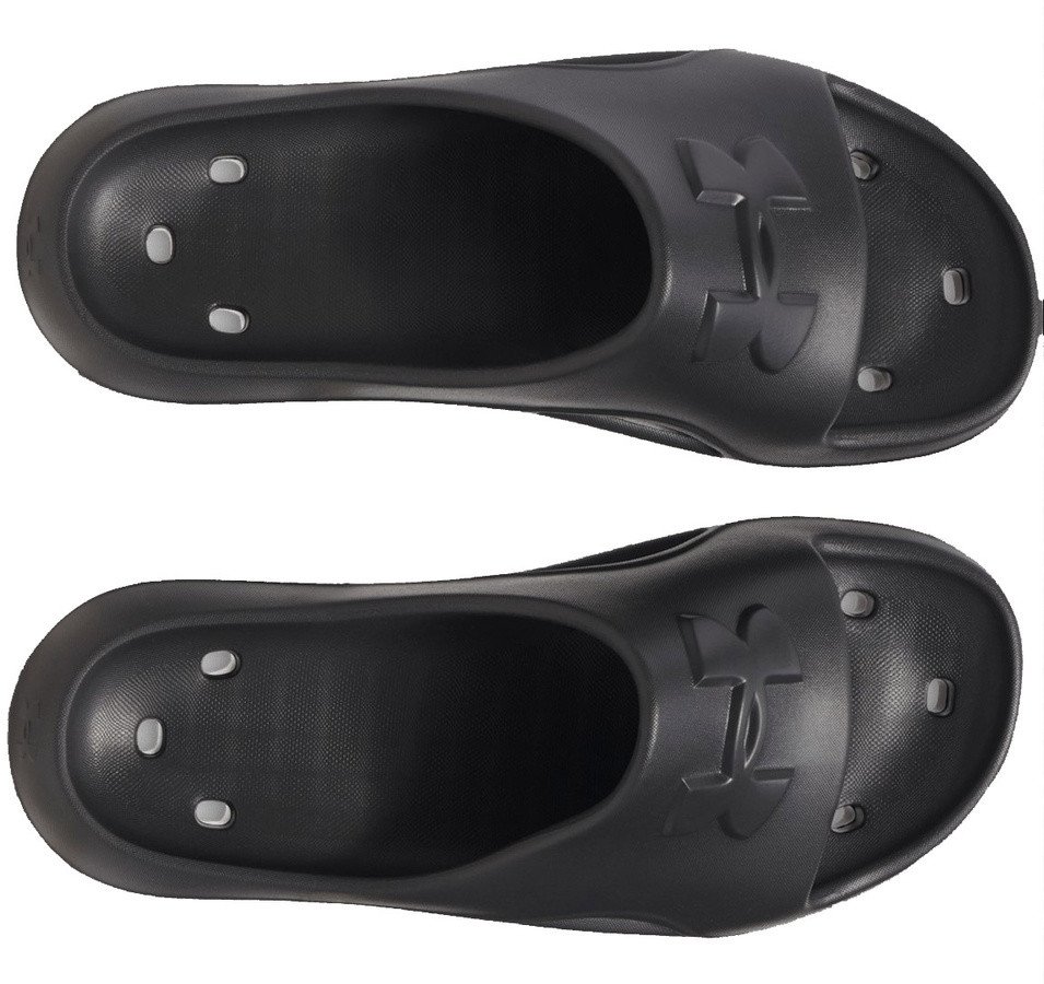 Klapki męskie UNDER ARMOUR M Locker V SL Czarne Na basen siłownię 46