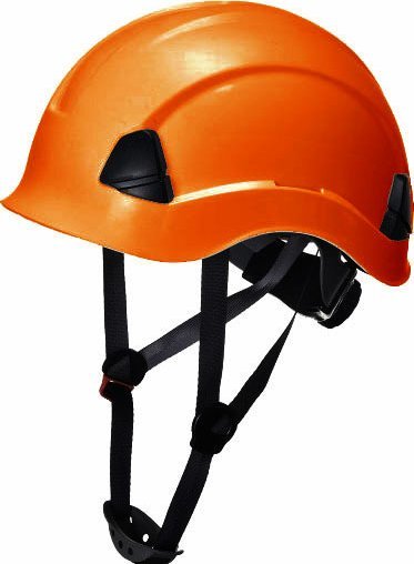 Kask Hełm Roboczy Do Pracy Na Wysokościach 4-Pkt - Pomarańczowy Bez Daszka Consorte Loki Kask Orange 5000128917308
