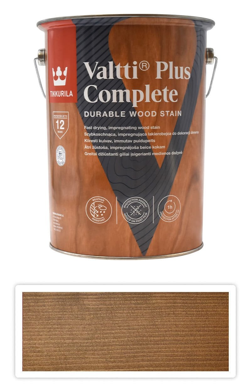 VALTTI PLUS COMPLETE GOLDEN OAK 5L