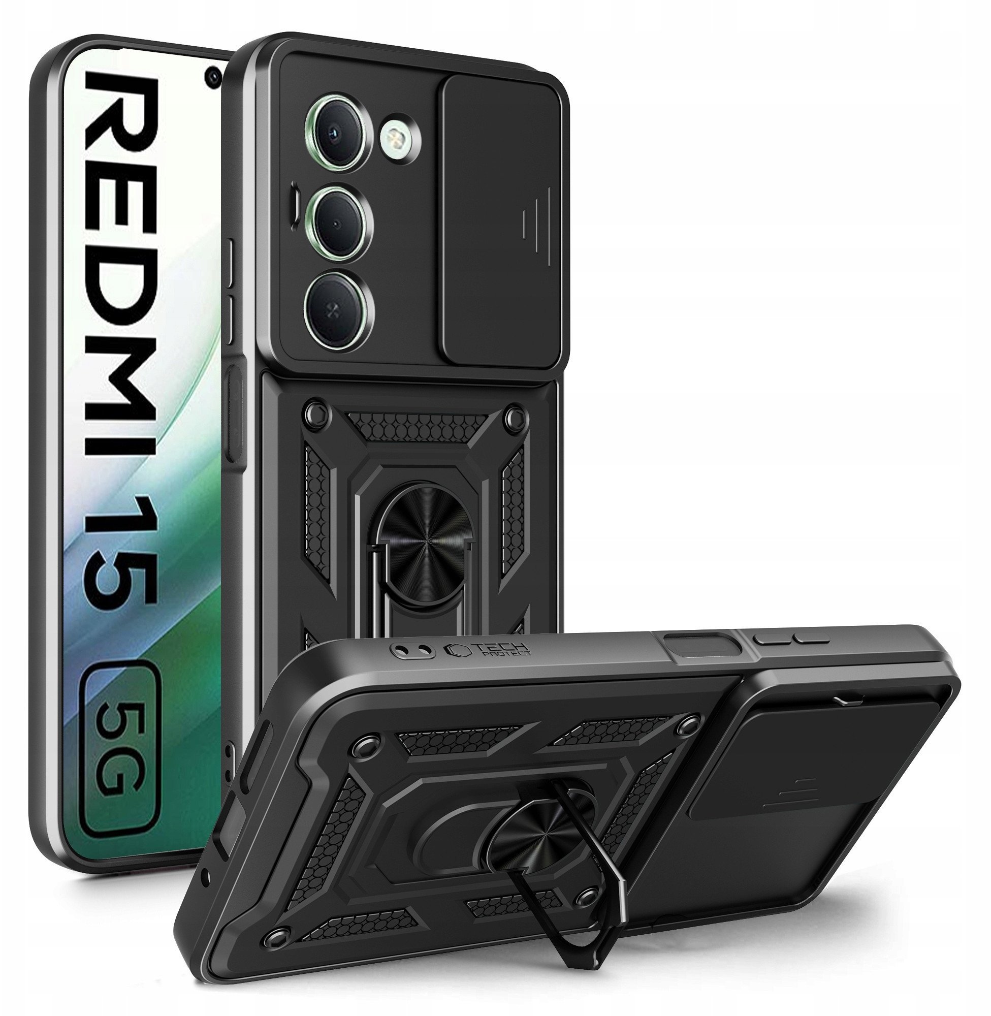TECH-PROTECT CAMSHIELD PRO XIAOMI REDMI 15 4G / 5G BLACK