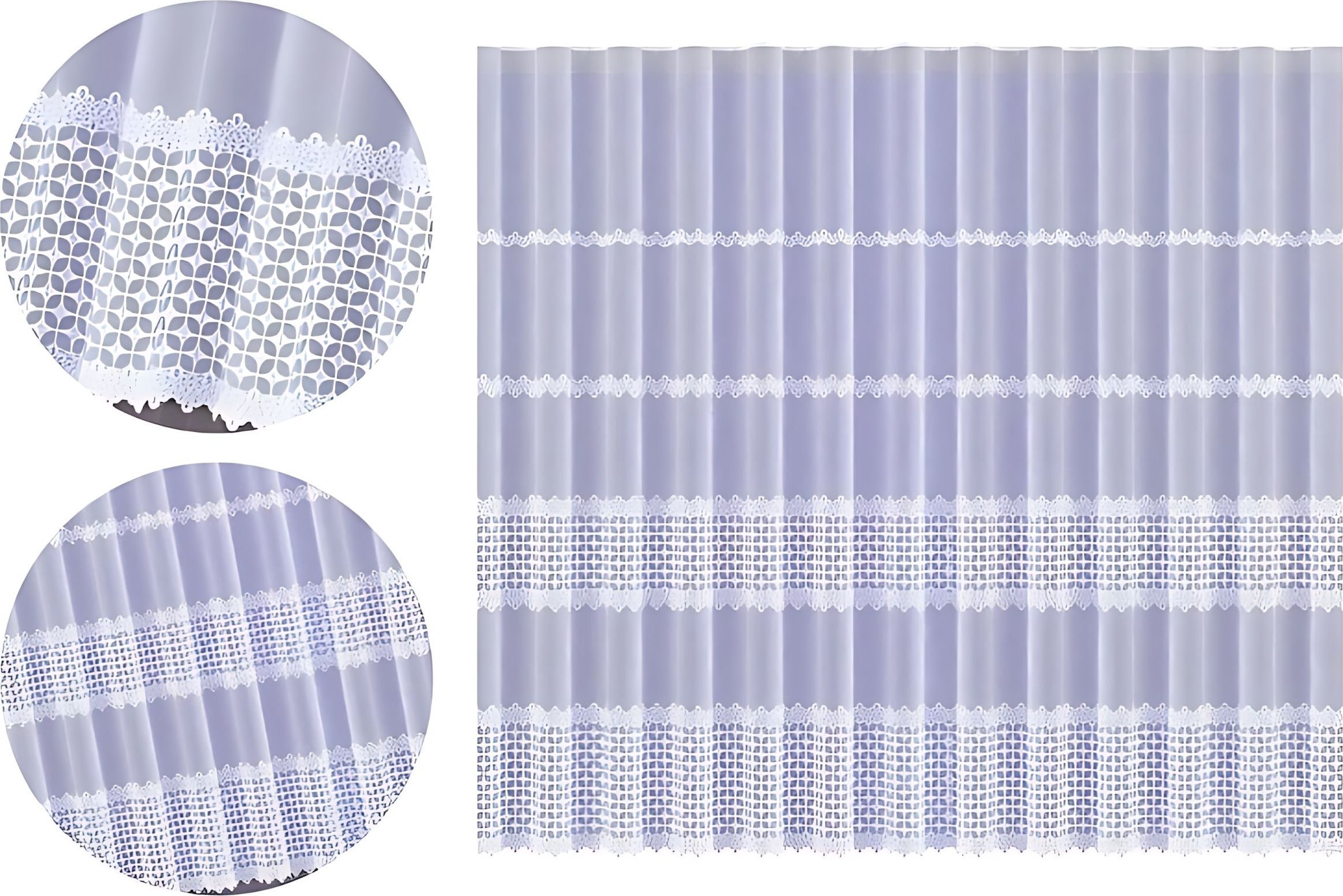 Firanka Hilo wysokość 230 cm DomoweTekstylia | WN833H 230