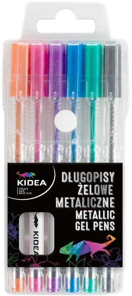 DLUGOPIS GEL 6KOL METALC DERF KIDEA ETUI