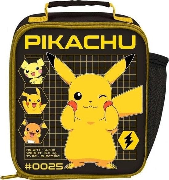 Torba śniadaniowa termiczna Pikachu Pokemon PK00023 Kids Euroswan