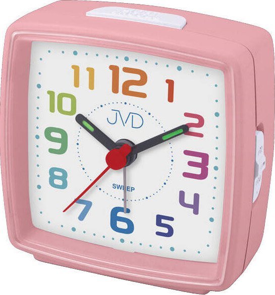 JVD Budzik JVD SRP2811.6 7x7 cm cichy mechanizm drzemka podświetlenie .