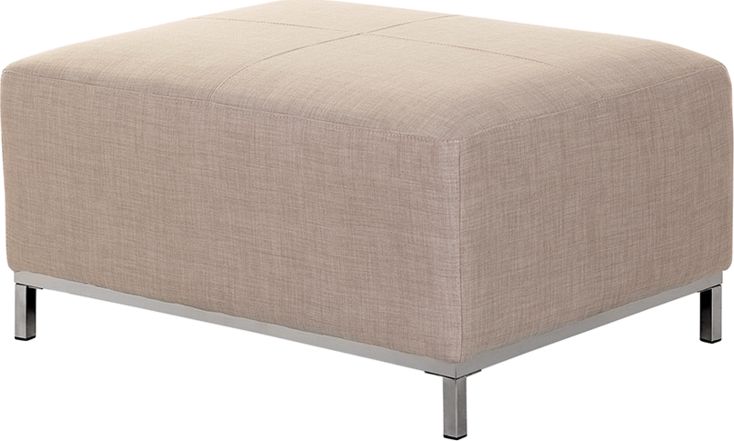 Beliani Otomana beżowa OSLO