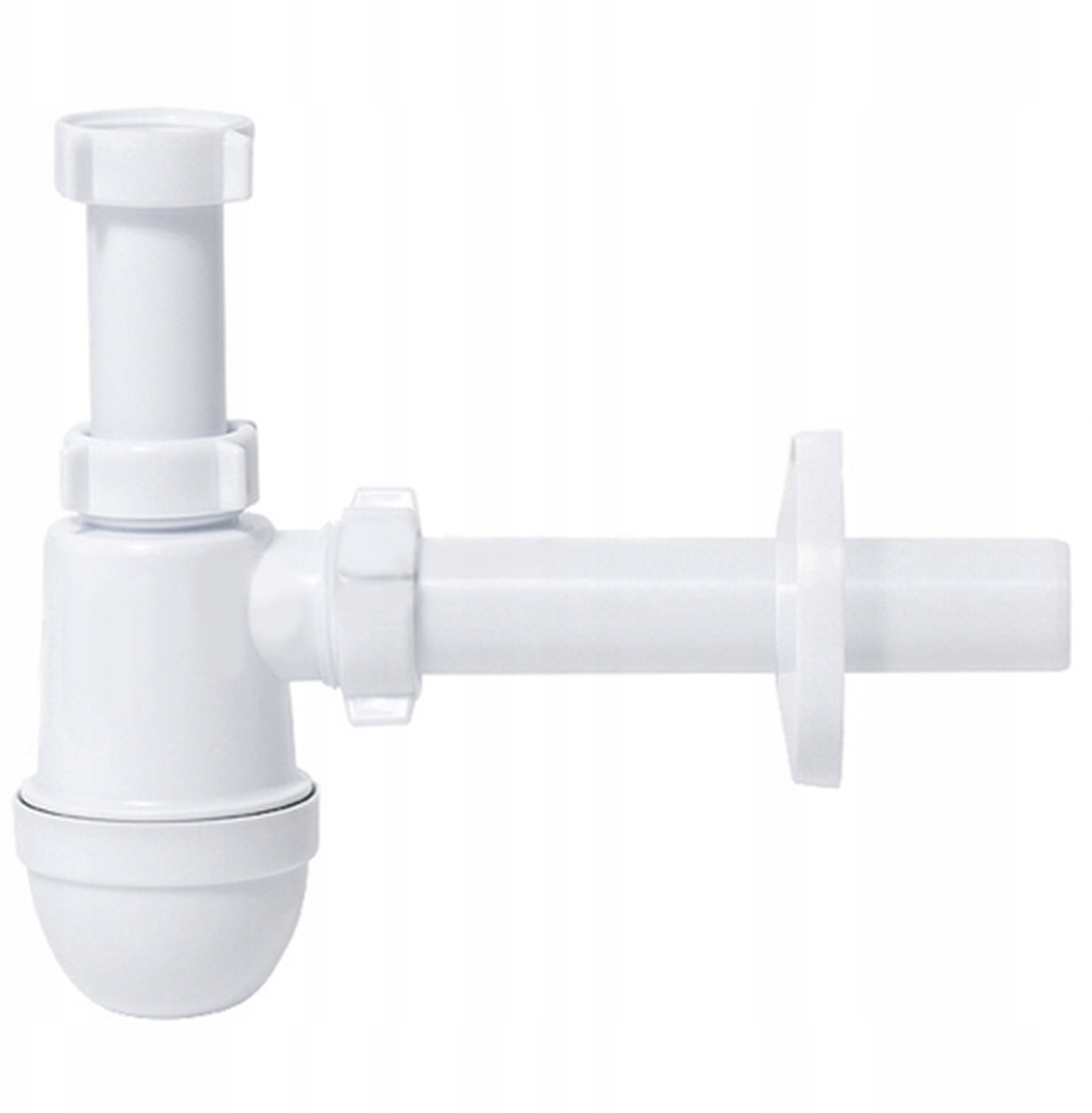 Instadrain syfon do umywalki butelkowy bez spustu, odpływ fi 32 mm 1323