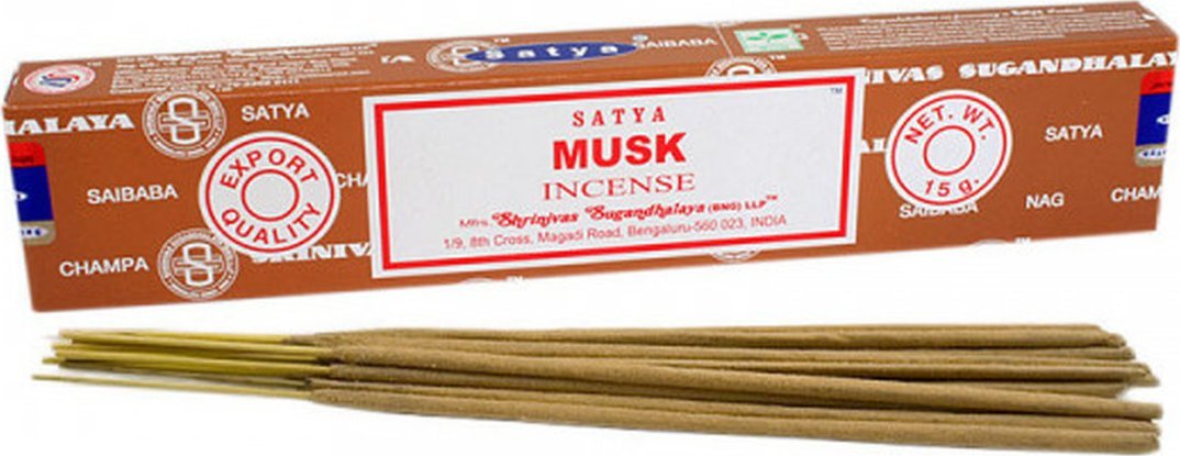 Satya Kadzidła w patyczkach Piżmo 15g