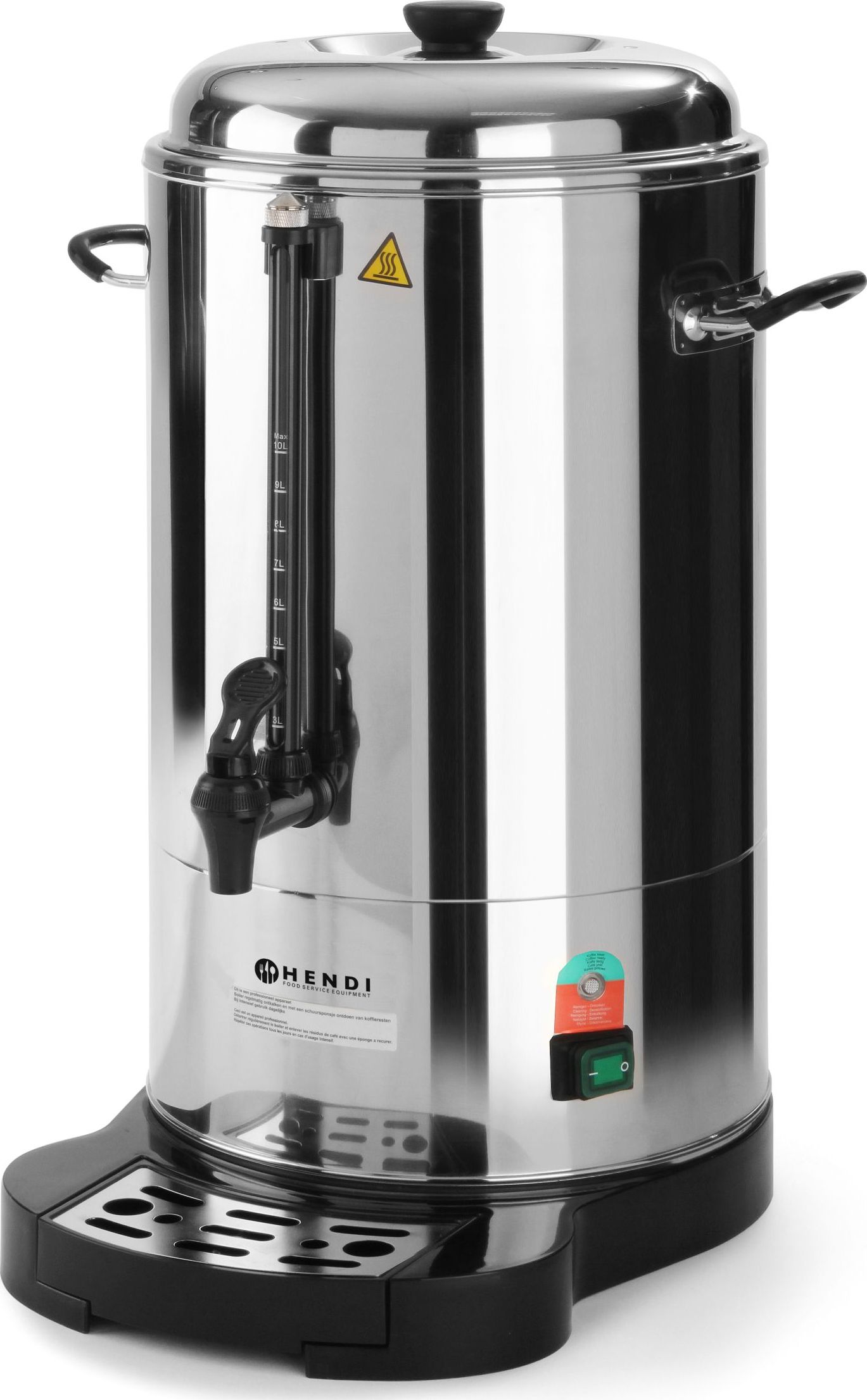 Hendi Zaparzacz warnik do kawy elektryczny podwójne ścianki 10 L. - Hendi 211205 Zaparzacz warnik do kawy elektryczny podwójne ścianki 10 L. - Hendi 2