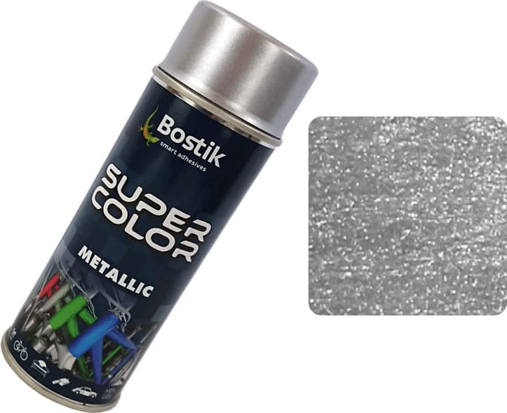 Bostik Farba w sprayu metaliczna 400 ml (Srebrny)