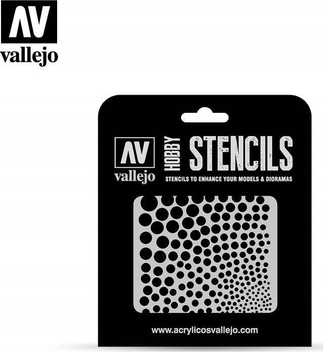 Vallejo Vallejo: Stencils - Circle Textures