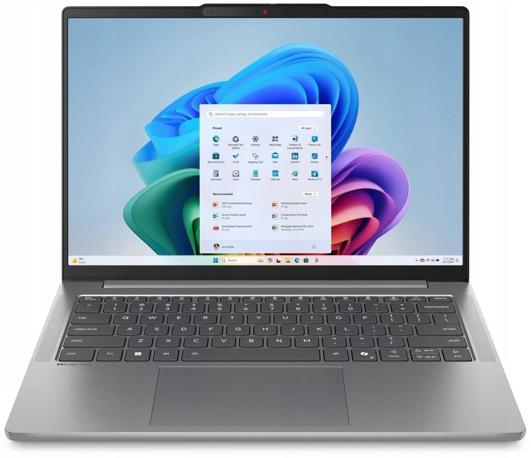 Laptop Lenovo IdeaPad Slim 5 14ARP10 Ryzen 5 7535HS / 16 GB / 512 GB / W11 (83HT001WNT)