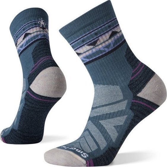 Smartwool W'S Performance Hike Light Cushion Ethno Graphic Mid Crew, D17, L
