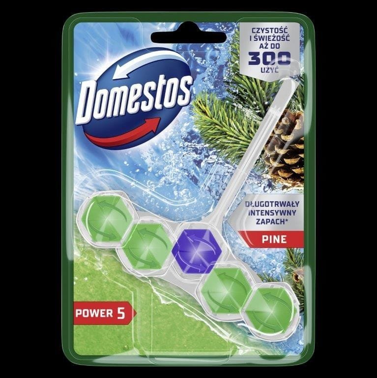 Domestos kostka toaletowa power 5 pine 1 x 50 g 50g