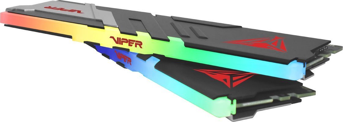 Pamięć Patriot Viper Venom RGB, DDR5, 32 GB, 5600MHz, CL36 (PVVR532G560C36K)