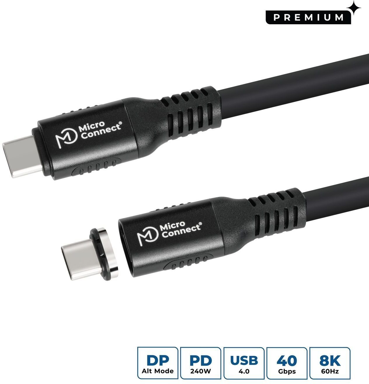 USB-C to USB-C cable 0,15m