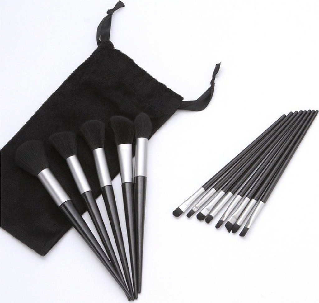 Ecarla Pędzle PZ28CZ 13szt czarne